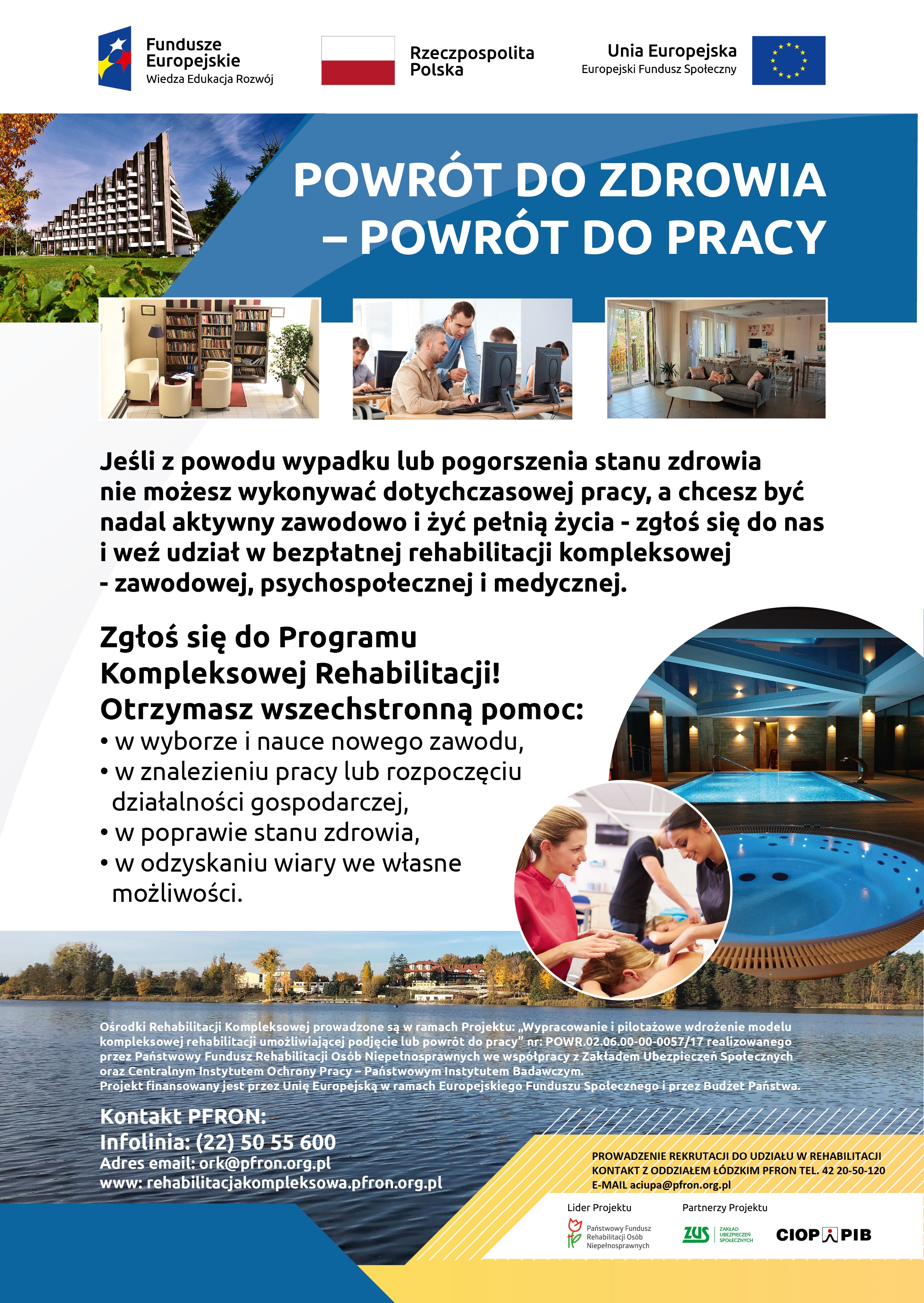 Plakat Rehabilitacja kompleksowa