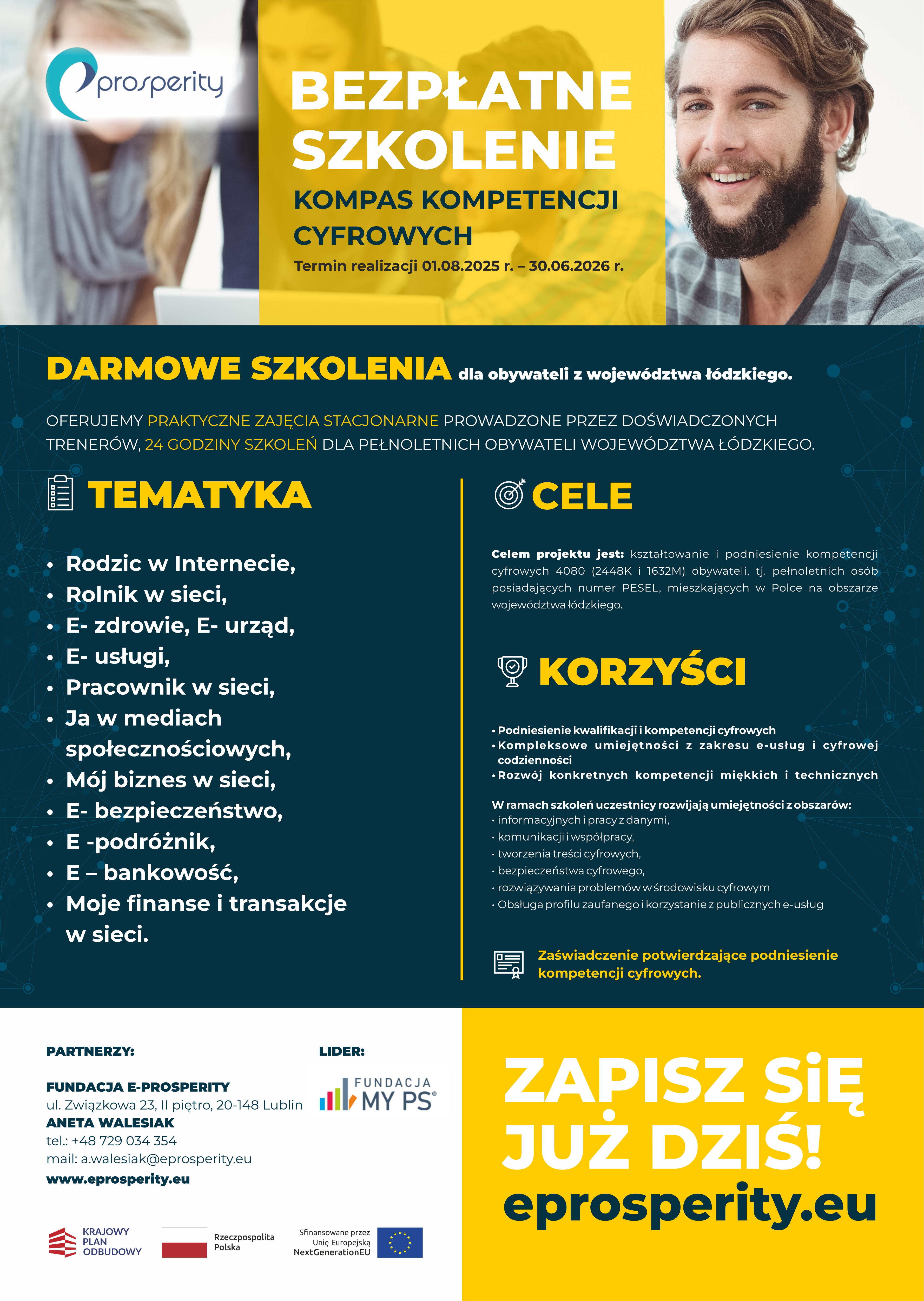 Zdjęcie artykułu Projekt „Kompas kompetencji cyfrowych”