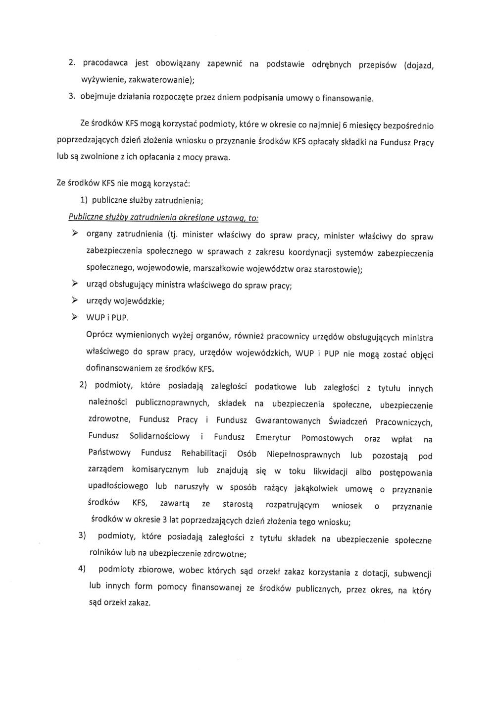 Ogłoszenie o naborze KFS