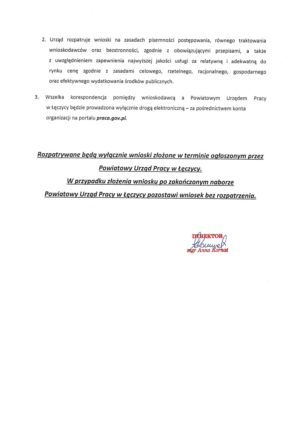 Ogłoszenie o naborze KFS